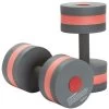 Speedo Aqua Fitness Dumbbell Water Weights -Swim Equipment Store 5689469370536 charcoalred 1a