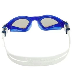 AQUASPHERE Kayenne Titanium Mirrored Lens Goggle 12 AQUASPHERE Kayenne Titanium Mirrored Lens Goggle -Swim Equipment Store 6215489454248 bluemirroredlensdarkbluewhite 4a