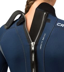 CRESSI Women's Fast 3mm Full Wetsuit -Swim Equipment Store 6229755887784 bluegrey 3a