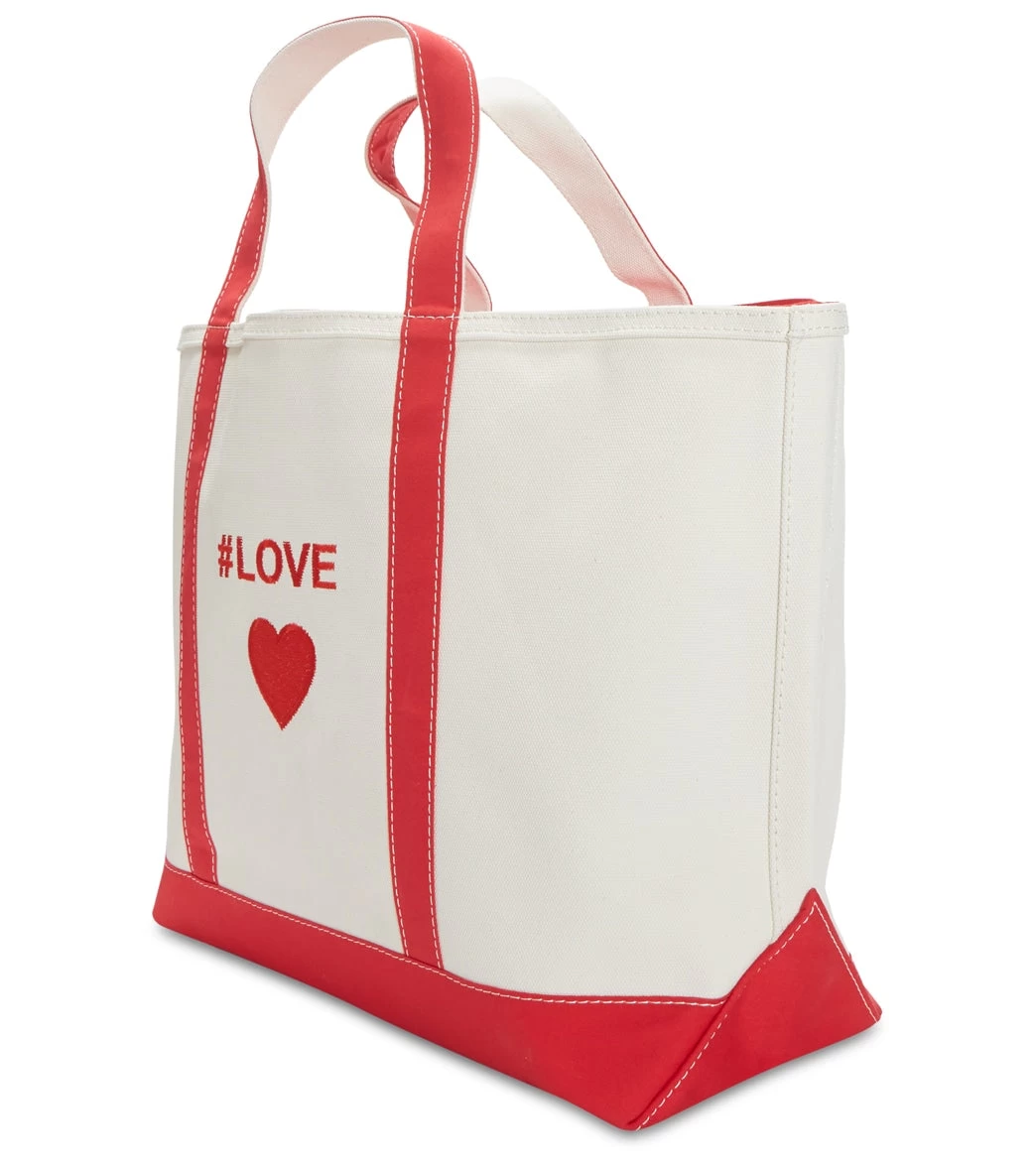 #LOVE "Heart" Beach Tote 4 #LOVE "Heart" Beach Tote - Image 2