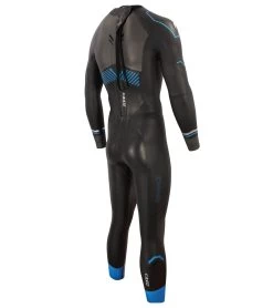 Zone3 Men's Advance Full Sleeve Triathlon Wetsuit -Swim Equipment Store 6553494356136 blackbluegunmetal 2a