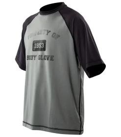 Body Glove Men's Raglan Short Sleeve Loose Fit Surf Shirt