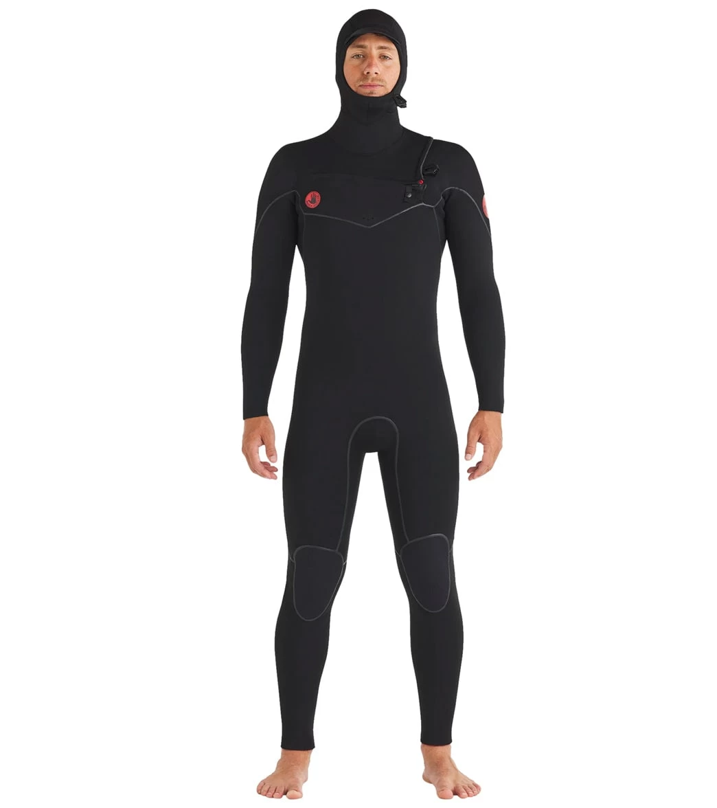 Body Glove Men's Red Cell 5/4/3mm Hooded Slant Zip Full Wetsuit 3 Body Glove Men's Red Cell 5/4/3mm Hooded Slant Zip Full Wetsuit