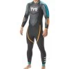 TYR Men's Hurricane Cat 2 Fullsleeve Triathlon Wetsuit -Swim Equipment Store 6751580749992 blackblueorange 1a