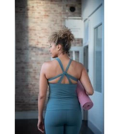 Instinct Solid Twisted Back Support Tank -Swim Equipment Store 6766289977512 eucalyptusgrey 6a