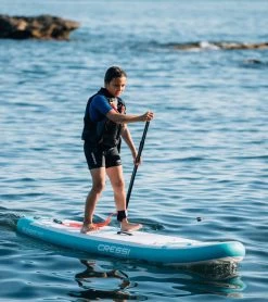 CRESSI Element Small All Around 8’2’’ Inflatable SUP Set -Swim Equipment Store 6856348795048 whiteaqua 4a