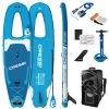 CRESSI Reef Window 10’2’’ Inflatable SUP Set -Swim Equipment Store 6856349974696 bluewhite 1a