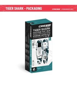 CRESSI Tiger Shark Multitask 10’2’’ Inflatable SUP Set -Swim Equipment Store 6856350367912 greyblackcammo 10a