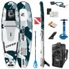 CRESSI Tiger Shark Multitask 10’2’’ Inflatable SUP Set 1 CRESSI Tiger Shark Multitask 10’2’’ Inflatable SUP Set -Swim Equipment Store 6856350367912 greyblackcammo 1a