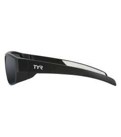 TYR Men's Knox Wrap Sunglasses -Swim Equipment Store 6939271037096 smokeblack 4a