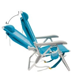 SunShade Backpack Beach Chair 8 SunShade Backpack Beach Chair -Swim Equipment Store 6948604412072 saybrookblue 2a