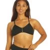 Women's Tomcat Solid Bikini Top -Swim Equipment Store 7012303175848 black 1a