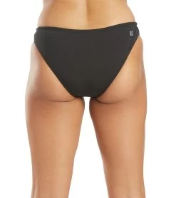 Women's Andy Solid Bikini Bottom -Swim Equipment Store 7012320084136 black 3a