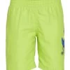 Nike Boys' Octologo 15" Volley Short (Little Kid) -Swim Equipment Store 7187161514152 atomicgreen 1a
