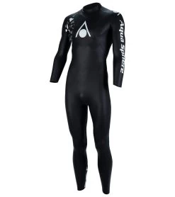 AQUASPHERE Men's Pursuit V3 Tri Wetsuit -Swim Equipment Store 7197878255784 black 4a