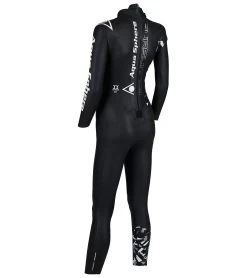 AQUASPHERE Women's Pursuit V3 Tri Wetsuit -Swim Equipment Store 7197878386856 black 3a