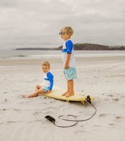 Boys' Minty Shark LS Baby Set (Baby, Toddler, Little Kid) 9 Boys' Minty Shark LS Baby Set (Baby, Toddler, Little Kid) -Swim Equipment Store 7217018405032 mint 4a