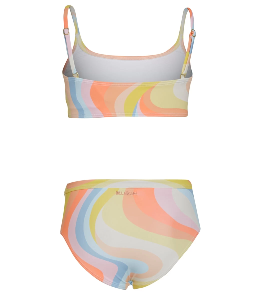 Billabong Girls' Groovy Road Crop Two Piece Bikini Set (Little Kid, Big Kid) 4 Billabong Girls' Groovy Road Crop Two Piece Bikini Set (Little Kid, Big Kid) - Image 2