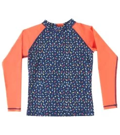 Level Six Girl's Stella Long Sleeve UPF 50+ Rash Guard