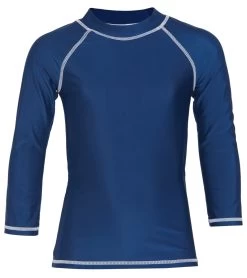 Boys' Navy UPF 50+ Rash Guard (Baby, Toddler, Little Kid)