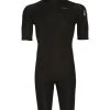 Quiksilver Men's 2/2mm Everyday Sessions Back Zip Springsuit Wetsuit -Swim Equipment Store 7423982928040 black 1a