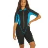 Seac 2MM Women's Ciao Springsuit Wetsuit -Swim Equipment Store 7431600898216 blacklightblue 1a