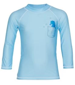 Girls' Seahorse Reef Long Sleeve UPF 50+ Rashguard (Baby, Toddler, Little Kid)