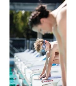 AQUASPHERE Kayenne Jr. Goggle -Swim Equipment Store 7475578634408 clearlensblackwithneongreenstrap 4a