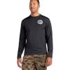 Dakine Men's Mission Crew Long Sleeve UPF 50 Surf Shirt -Swim Equipment Store 7476052885672 black 1a
