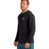 Dakine Men's Mission Hoodie Long Sleeve UPF 50 Surf Shirt -Swim Equipment Store 7476053213352 black 1a