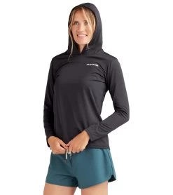 Dakine Women's Mission Hoodie Long Sleeve UPF 50 Surf Shirt 12 Dakine Women's Mission Hoodie Long Sleeve UPF 50 Surf Shirt -Swim Equipment Store 7476060946600 black 4a