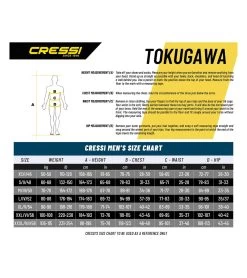 CRESSI 3.5mm Tokugawa Open Cell Hooded Two Piece Wetsuit -Swim Equipment Store 7484568469672 bluecamo 5a