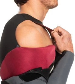 Quiksilver Men's 3/2mm Everyday Sessions Back Zip Fullsuit Wetsuit -Swim Equipment Store 7499287199912 blackgunmetal 4a