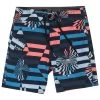 Volcom Boys' Mod Stone Stripe Boardshorts (Toddler, Little Kid) -Swim Equipment Store 7507602964648 navy 1a