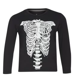 Volcom Boys' Skeleton Long Sleeve Rash Guard (Toddler, Little Kid)
