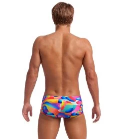 Funky Trunks Men's Radar Rage Classic Trunk Square Leg Swimsuit -Swim Equipment Store 7517434249384 radarrage 3a