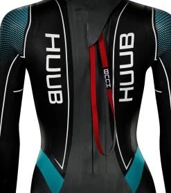 Huub Women's Aegis X Tri Wetsuit 14 Huub Women's Aegis X Tri Wetsuit -Swim Equipment Store 7522245247144 blackteal 4a