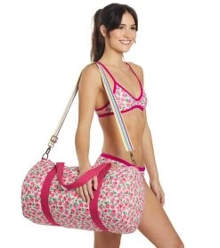 Sporti X Emma Weyant Garden Rose Weekender Bag -Swim Equipment Store 7532788744360 gardenrose 10a