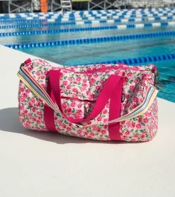 Sporti X Emma Weyant Garden Rose Weekender Bag -Swim Equipment Store 7532788744360 gardenrose 2a