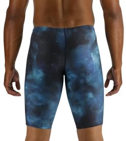 TYR Men's Cosmic Jammer Swimsuit -Swim Equipment Store 7539514900648 tealmulti 3a