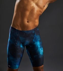 TYR Men's Cosmic Jammer Swimsuit -Swim Equipment Store 7539514900648 tealmulti 7a