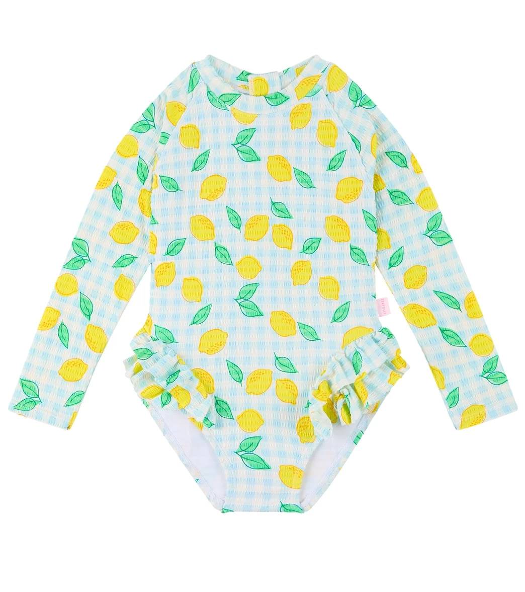 Seafolly Girls' Lisbon Long Sleeve One Piece Swimsuit (Baby, Toddler, Little Kid) 3 Seafolly Girls' Lisbon Long Sleeve One Piece Swimsuit (Baby, Toddler, Little Kid)