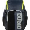 Arena Spiky III 45 Backpack -Swim Equipment Store 7599092793512 navyneonyellow 1a