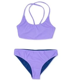 Girls' Waverly Reversible Two Piece Bikini Set (Toddler, Little Kid, Big Kid)