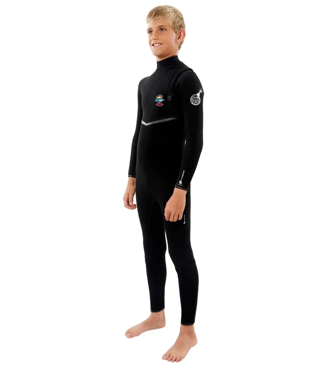 Rip Curl Youth 3/2MM Flashbomb 32Gb Chest Zip Fullsuit Wetsuit 4 Rip Curl Youth 3/2MM Flashbomb 32Gb Chest Zip Fullsuit Wetsuit - Image 2