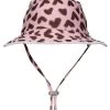 Girls' Wild Love Reversible Bucket Hat -Swim Equipment Store 7631512830120 pink 1a