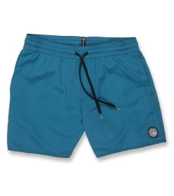 Volcom Men's 16" Lido Solid Swim Trunks