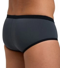 Arena Men's One Big Logo Brief Swimsuit 11 Arena Men's One Big Logo Brief Swimsuit -Swim Equipment Store 7658038001832 asphaltblack 5a