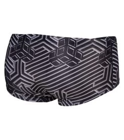 Arena Men's Kikko Pro Low Waist Square Leg Swimsuit -Swim Equipment Store 7658049142952 blackblackmulti 9a