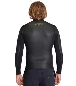 Billabong Men's 4/3mm Absolute GBS Back Zip Fullsuit Wetsuit -Swim Equipment Store 7710353719464 black 4a
